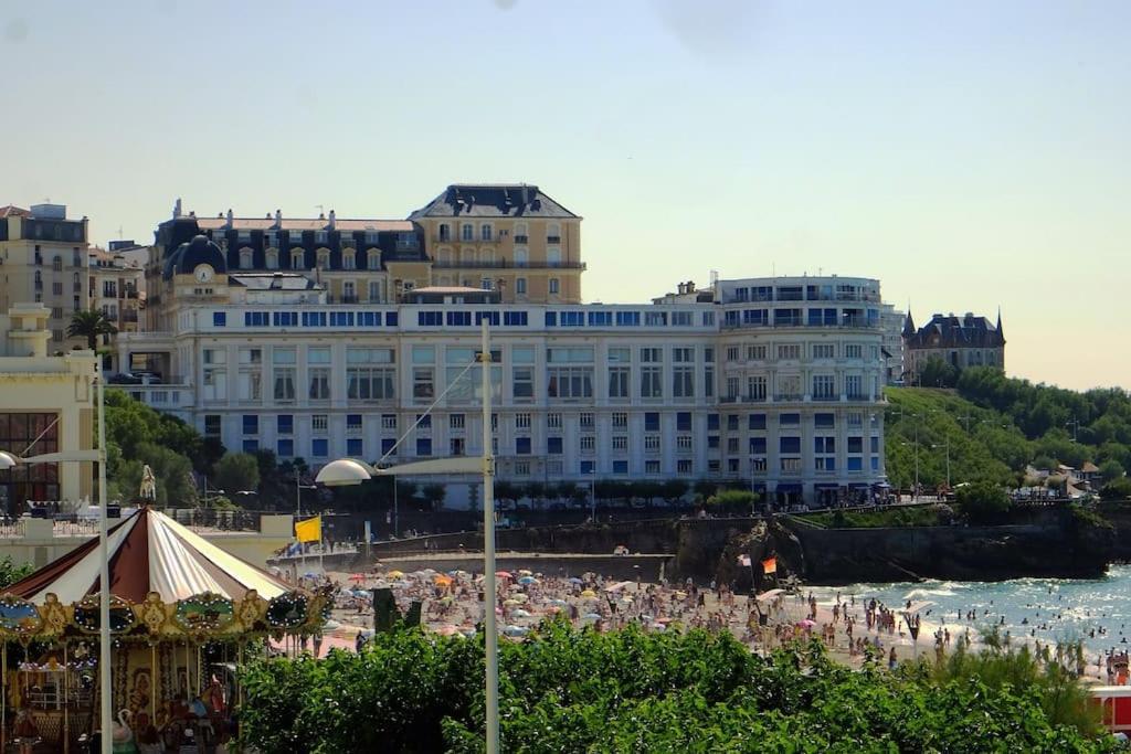 Appartement Le Sahel - Vue Imprenable Sur L'Ocean Biarritz Extérieur photo